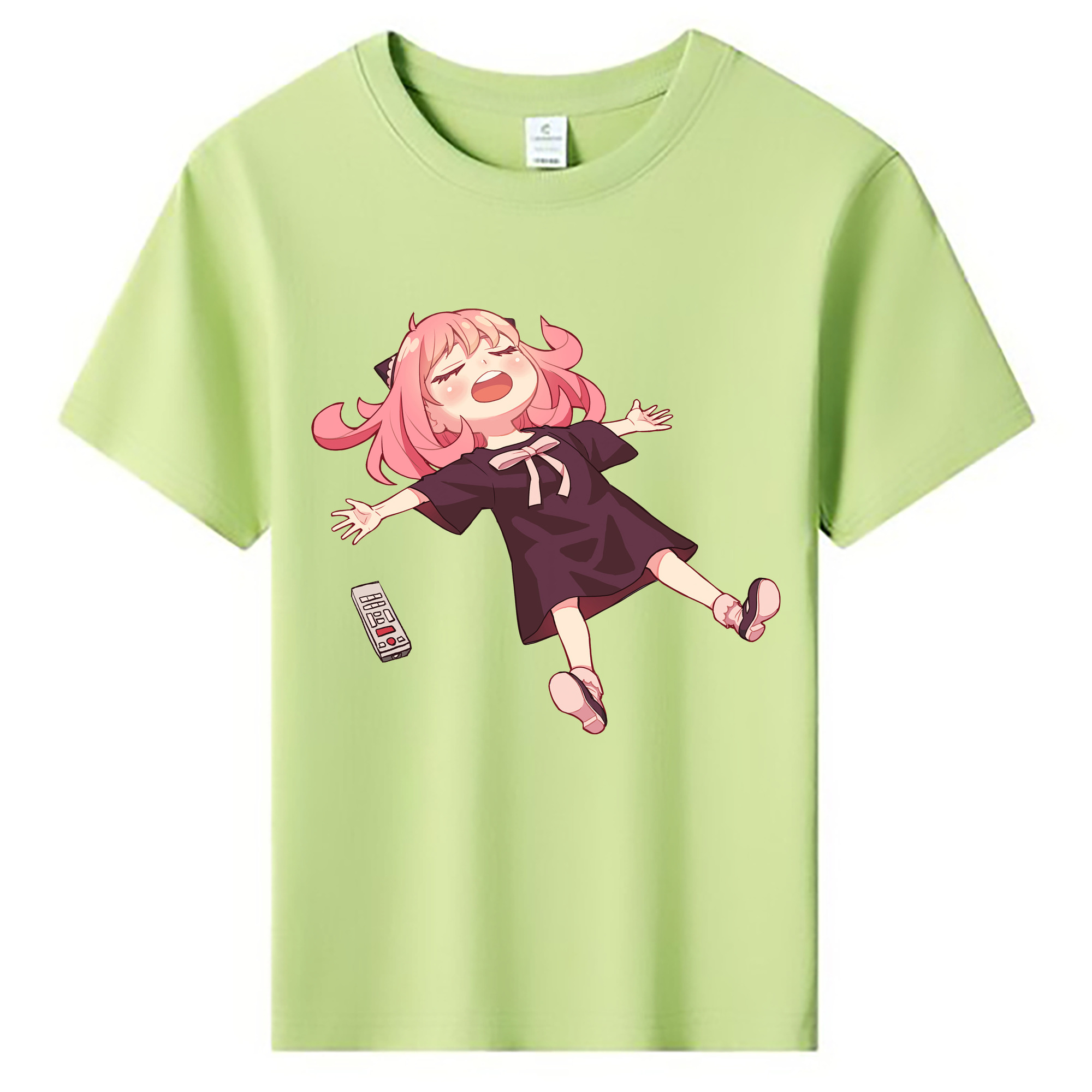 （画像用） SPY×FAMILY间谍家家酒 綿100％キッズTシャツ（フロントプリント）